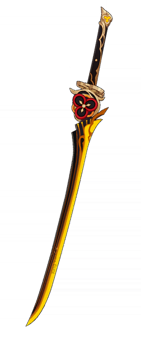 Chiori's signature weapon, the Urakugo Rensai